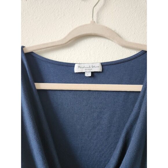 Michael Stars Abby Sleeveless Faux Wrap Dress‎ | Size L - Picture 4 of 7